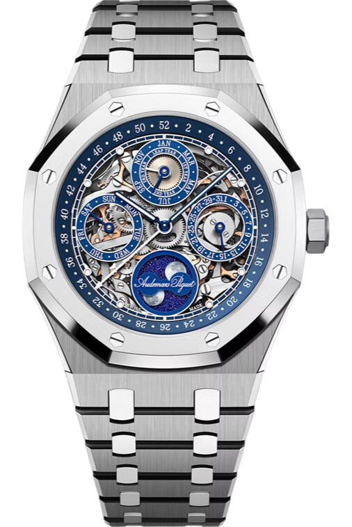 The Audemars Piguet Royal Oak Perpetual Calendar Skeleton "150th Anniversary" Ref. 26585XT.OO.1220XT.01