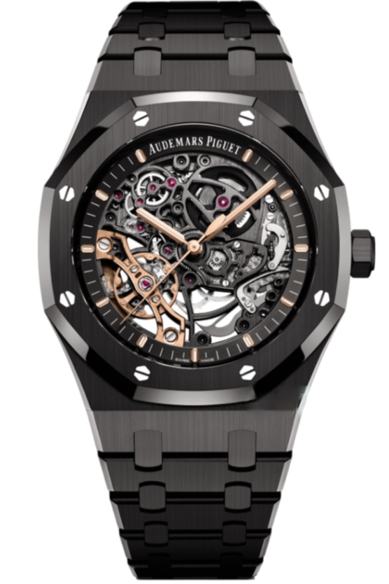 Audemars Piguet Royal Oak Double Balance Wheel Openworked Black Ceramic Ref 5416CE.OO.1225CE.01