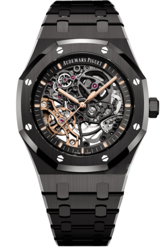 Audemars Piguet Royal Oak Double Balance Wheel Openworked Black Ceramic Ref 5416CE.OO.1225CE.01